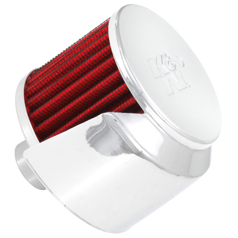 K&N Filtro de ventilación del cárter - Base de acero - brida de 25 mm - con pantalla (62-1520)