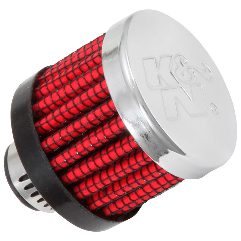 K&N Filtro de ventilación del cárter - Base de goma - brida de 8 mm (62-2470)