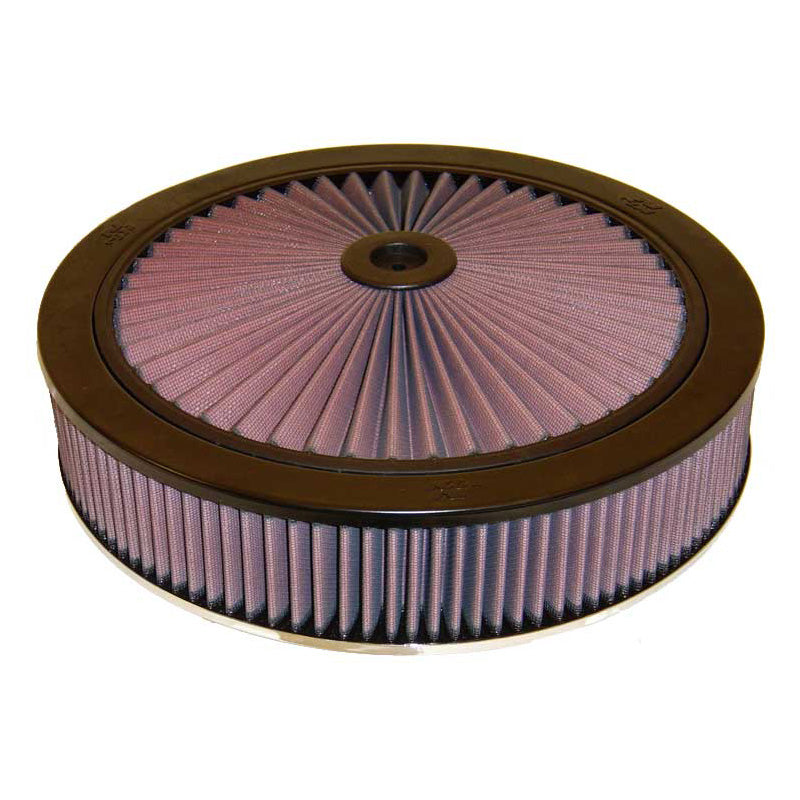 K&N X-Stream Top Assembly - bride de 130 mm, diamètre intérieur de 305 mm, hauteur de 78 mm - avec base abaissée de 22 mm (66-3050)