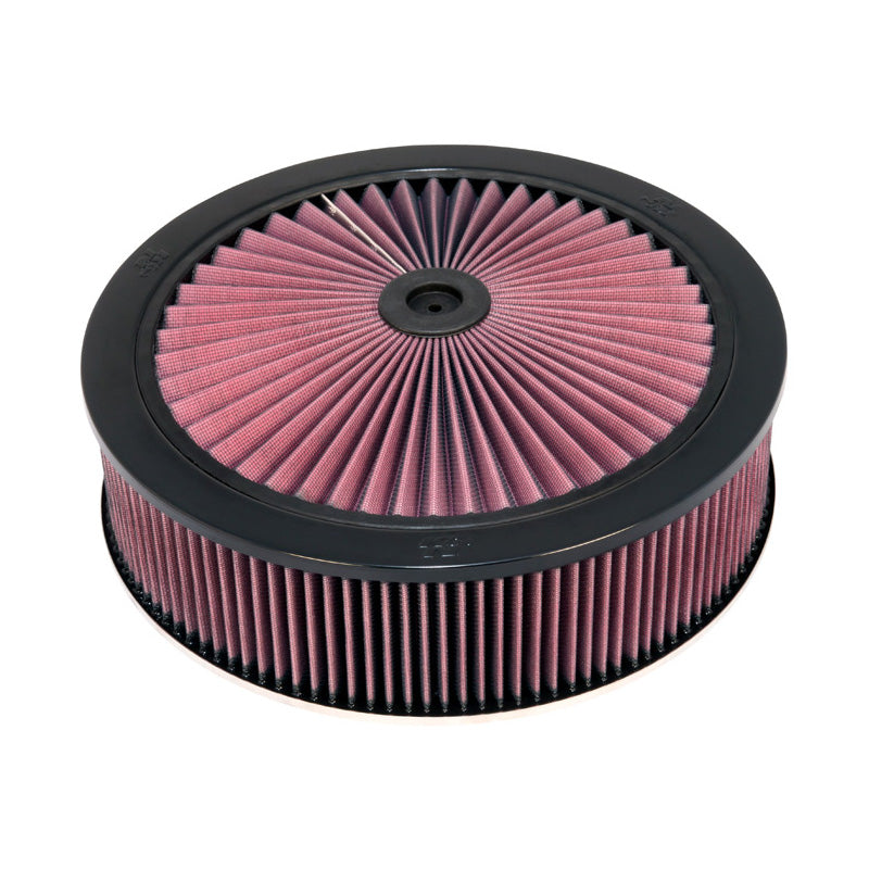 K&N X-Stream Top Assembly - bride de 130 mm, diamètre intérieur de 305 mm, hauteur de 102 mm - avec base abaissée de 32 mm (66-3060)