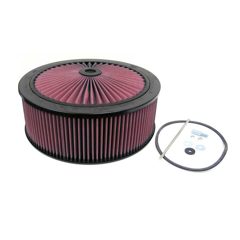 K&N X-Stream Top Assembly - bride de 186 mm, diamètre intérieur de 305 mm, hauteur de 165 mm (66-3090)