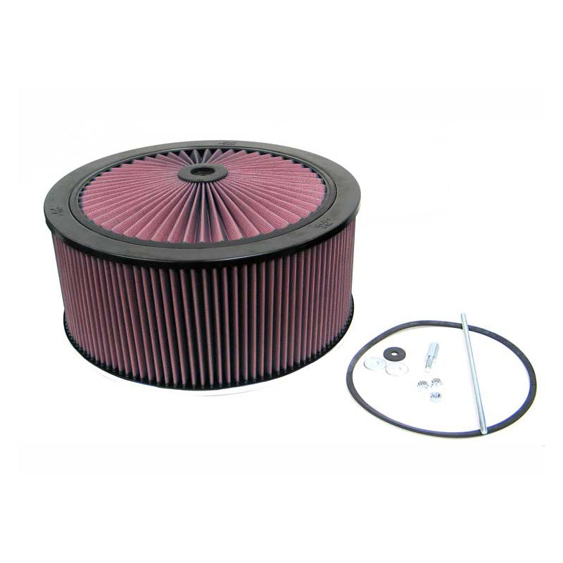 K&N X-Stream Top Assembly - bride de 186mm, diamètre intérieur de 305mm, hauteur de 191mm (66-3100)