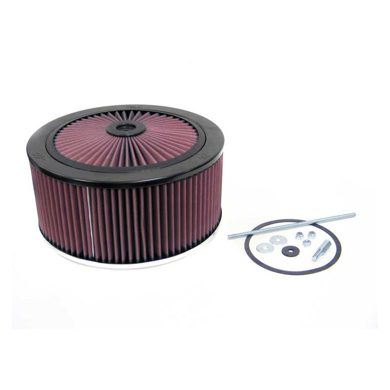 K&N X-Stream Top Assembly - bride de 186mm, diamètre intérieur de 235mm, hauteur de 186mm (66-3140)