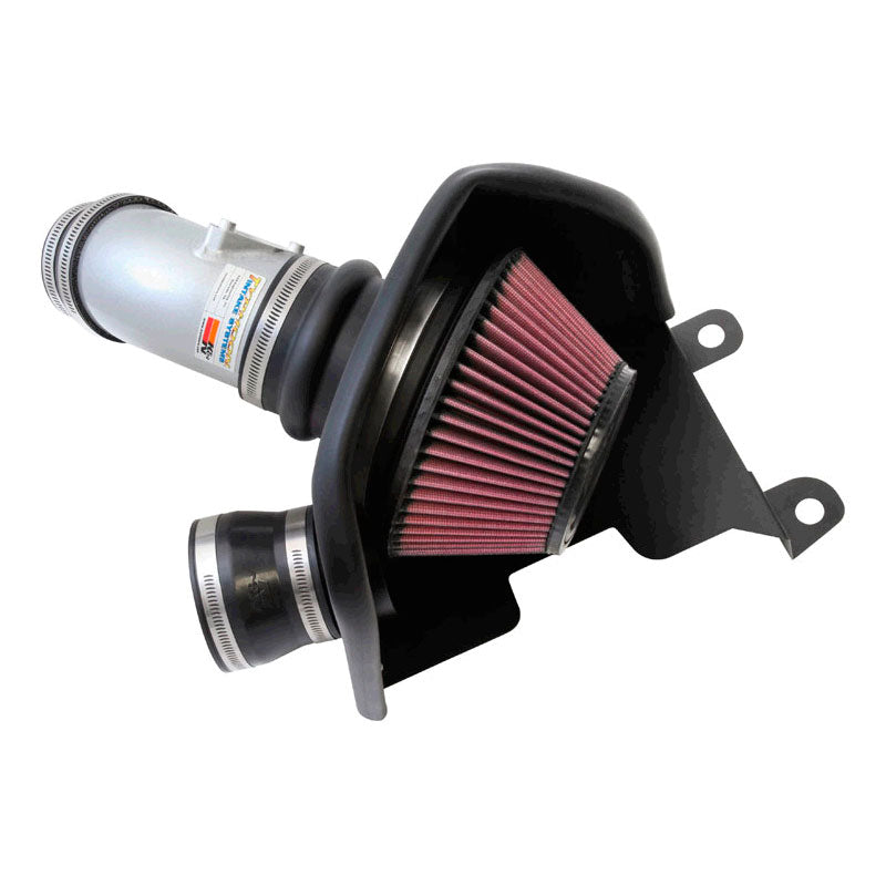 K&N Typhoon Kit, pasuje do Honda Civic SI 2.4L L4 2012-2015 - Srebrny (69-1019TS)