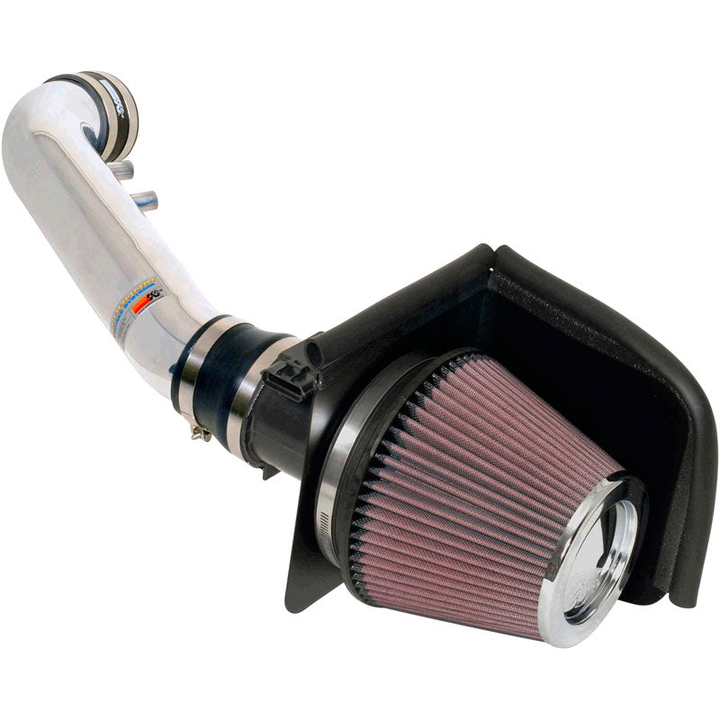 K&N Typhoon Kit, pasuje do Ford Mustang GT 4.6L (CA) 2002-2004 - Polerowany (69-3521TP)
