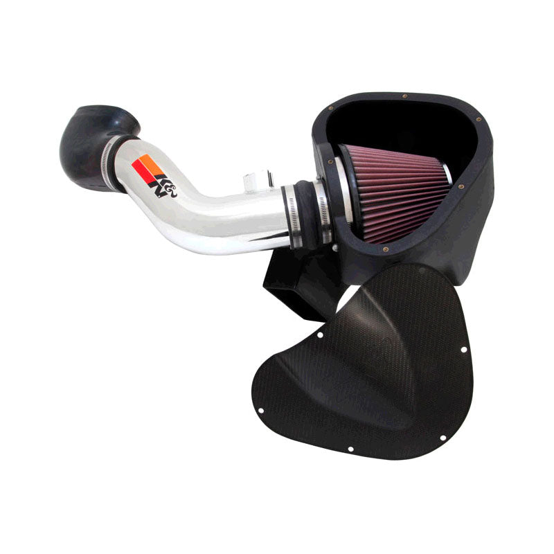 K&N Typhoon Kit, pasuje do Ford Mustang GT 4.6L-V8 2010 - polerowany (69-3526TP)