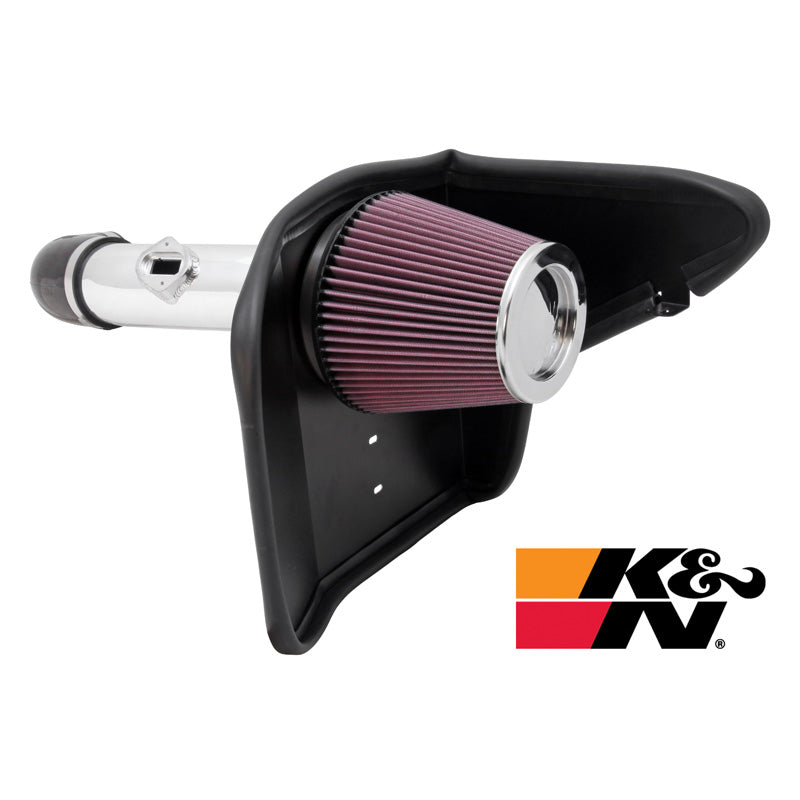 K&N Typhoon Kit, pasuje do Chevrolet Camaro 3.6-V6 2010-2011 - Polerowany (69-4520TP)