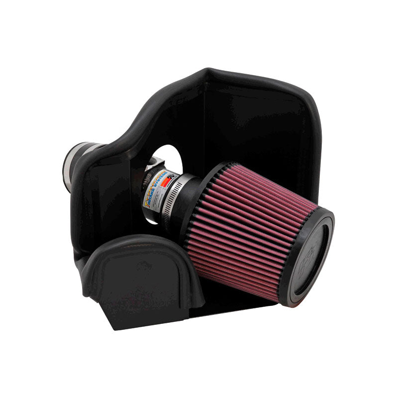 K&N Typhoon Kit, past op Mazda 3 2.5L-L4 2010-2012 - Gestructureerd zwart (69-6013TTK)