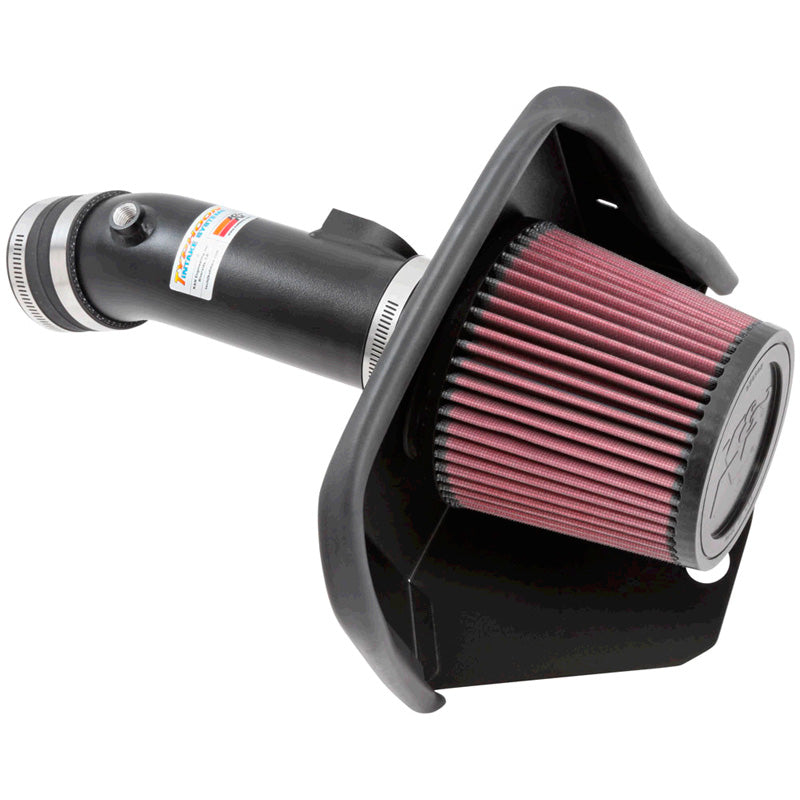 K&N, Typhoon Kit, Textured Black, passer til Mazda 3 2.0L L4 (2013-2018)