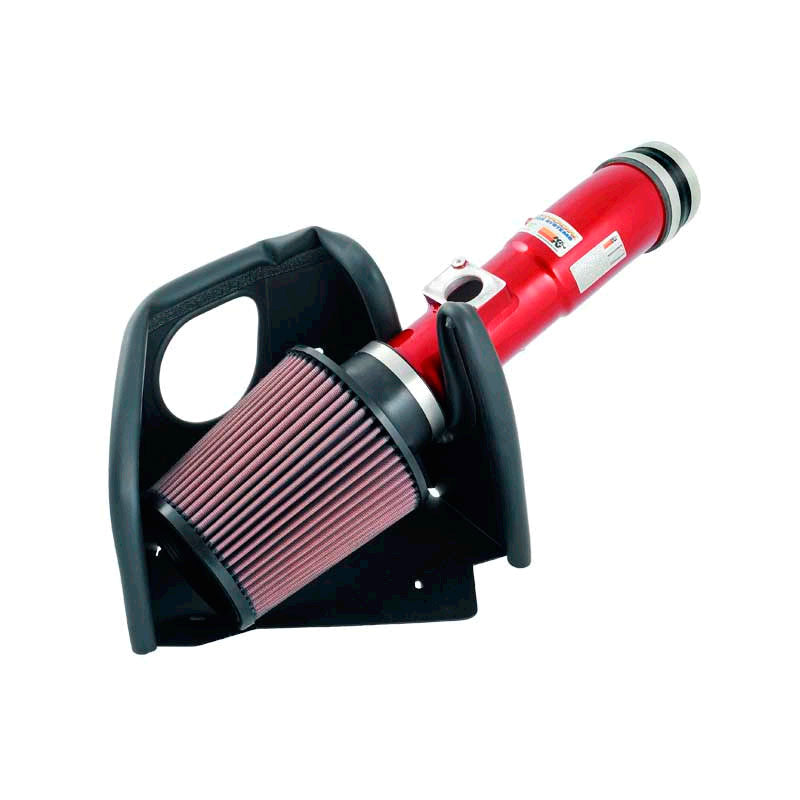 K&N Typhoon Kit, si adatta a Mitsubishi Eclipse 3.8L-V6 2006-2011 - Rosso (69-6502TR)