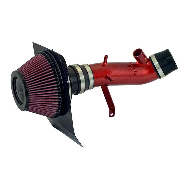 K&N Typhoon Kit, compatible avec Mitsubishi Lancer EVO L4-2.0L 2003-2005 - Rouge (69-6543TR)