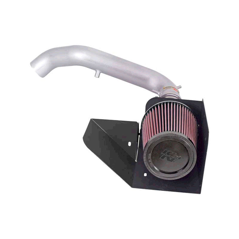 K&N Typhoon Kit, fits Volvo C30/S40/V50 L5-2.5L 2004-2012 - Silver (69-9000TS)