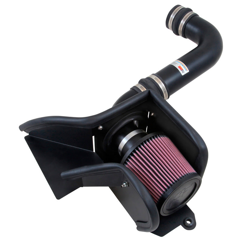 K&N Typhoon Kit, para Volkswagen Jetta 1.8/Passat 2.0 Turbo (USA) 2014-2016 - Negro texturizado (69-9507TTK)