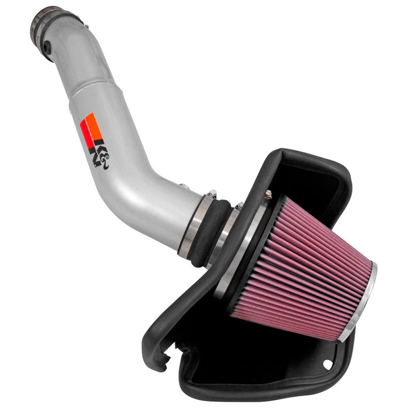 K&N High Performance Air Intake Kit, passer til Jeep Grand Cherokee & Dodge Durango 3.6L V6 2016- - Silver (77-1572KS)