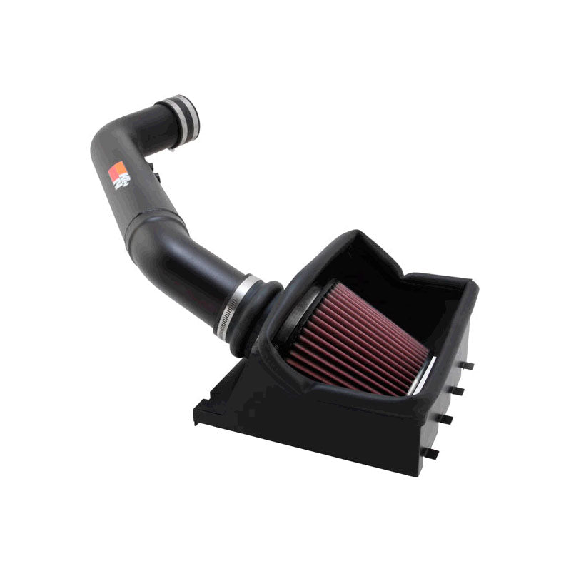 K&N High Performance Air Intake Kit, para Ford F250/F350 Super Duty 6.2L V8 2011-2016 - Negro (77-2582)