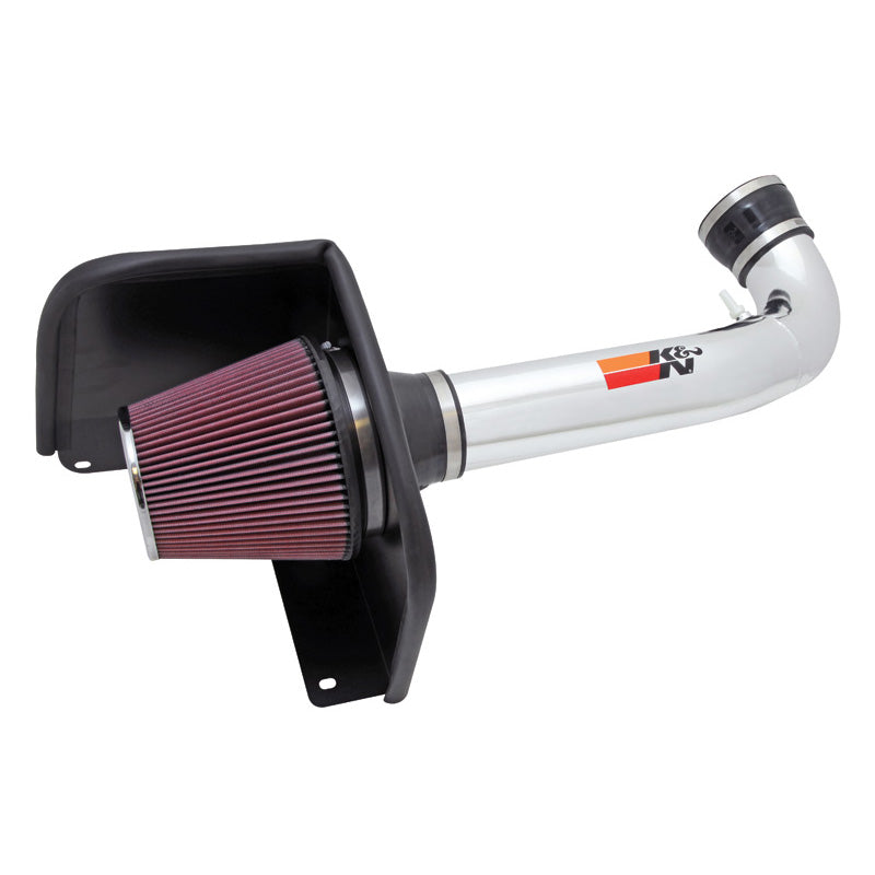 K&N vysoce výkonná sada sacího potrubí pasuje na Chevrolet Tahoe/Silverado/Suburban & GMC Sierra/Yukon & Cadillac Escalade 4.8/5.3/6.0/6.2L V8 2009-2014 (77-3070KP)