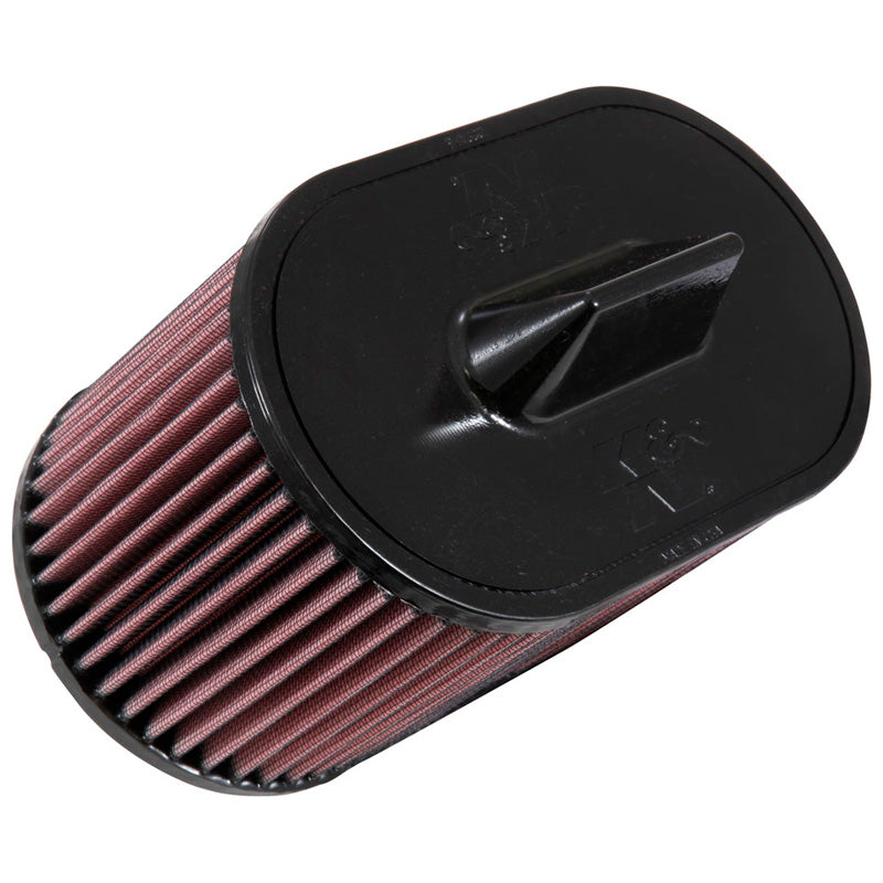 K&N filtr panelowy, pasuje do Maserati Ghibli 3.0 / Quattroporte 3.0/3.8 benzyna (wymagane 2 sztuki) 2014-2018 (E-0651)