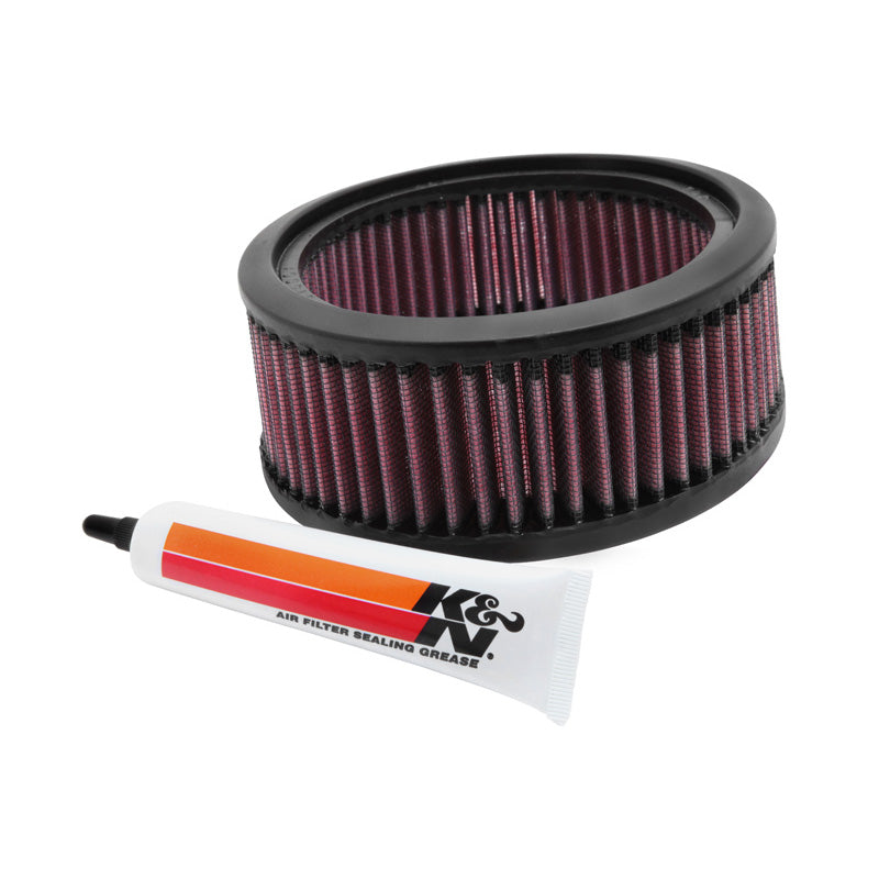 K&N, kulatý vzduchový filtr, 152mm vnější průměr, 117mm vnitřní průměr, 64mm výška (E-3226)
