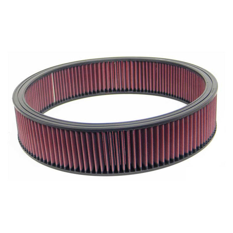 K&N Filtre à air rond - diamètre extérieur 413mm, diamètre intérieur 368mm, hauteur 89mm (E-3804)