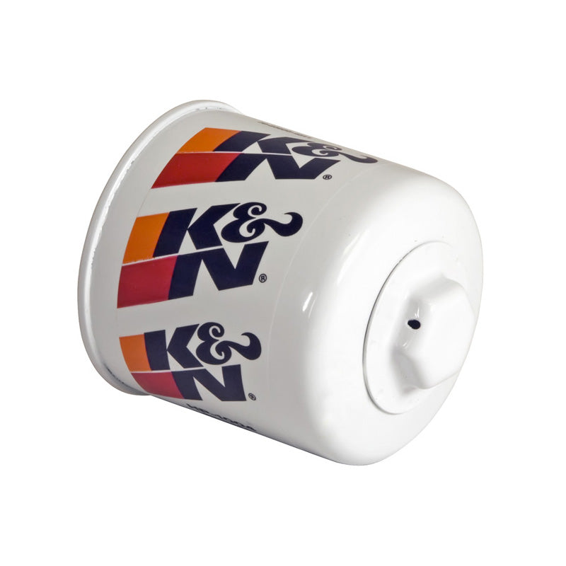 K&N Filtro olio - Spin-On 80x87mm, adatto per Hyundai, Kia, Mitsubishi, Subaru, Honda, Acura (HP-1004)