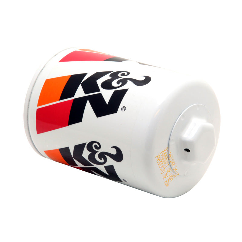 K&N oliefilter - spin-on 76x115mm, past op Jaguar, Land Rover, Ford, Lincoln (HP-1014)