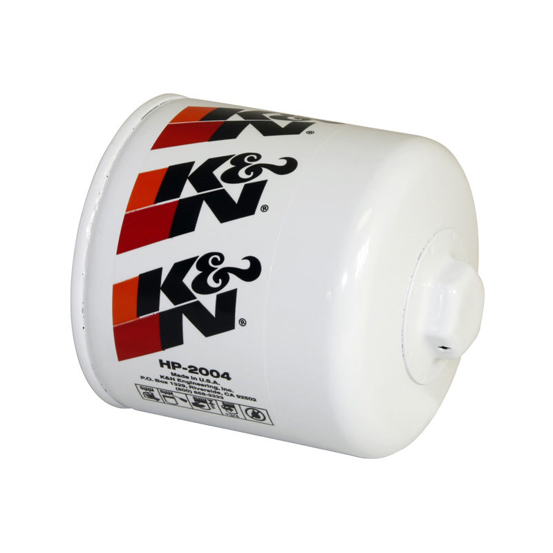 K&N Filtro de aceite - Spin-On 93x102mm, para Western Star, Freightliner, Nissan, Dodge, Chrysler, Jeep, Land Rover, Ford, Volvo (HP-2004)