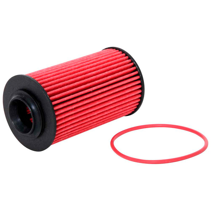 K&N Filtro de aceite - Serie de alto rendimiento, compatible con Saab, Cadillac, Chevrolet (HP-7003)