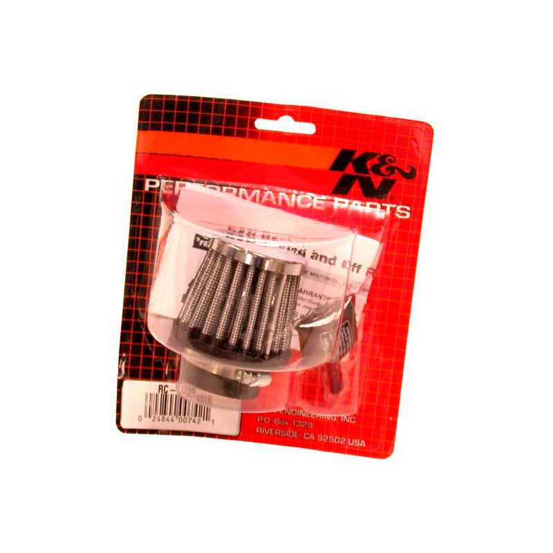 K&N univerzální kuželový vzduchový filtr 35mm příruba, 64mm základna, 51mm vršek, 57mm výška (RC-0790)
