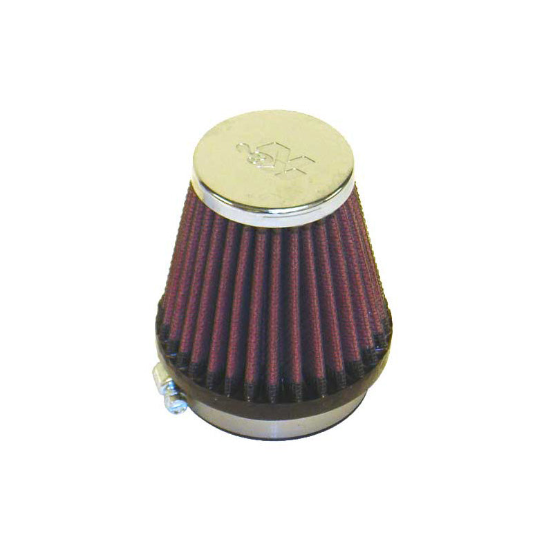 K&N Filtre à air conique universel bride 54mm, base 76mm, sommet 51mm, hauteur 76mm (RC-2330)