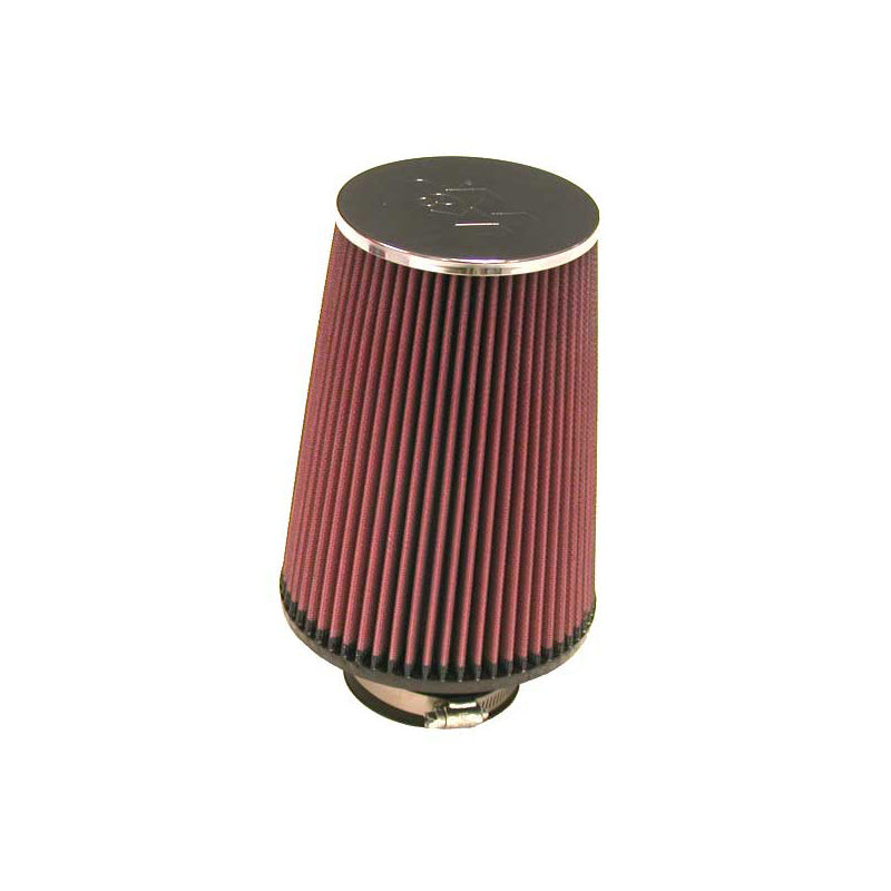Filtre à air conique universel K&N 76mm bride, 152mm base, 114mm sommet, 203mm hauteur (RC-5106)