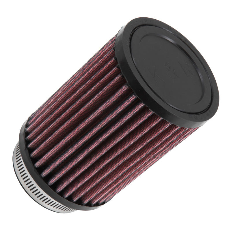Filtre à air rond universel K&N 64mm bride, 89mm diamètre extérieur, 127mm hauteur (RD-0710)