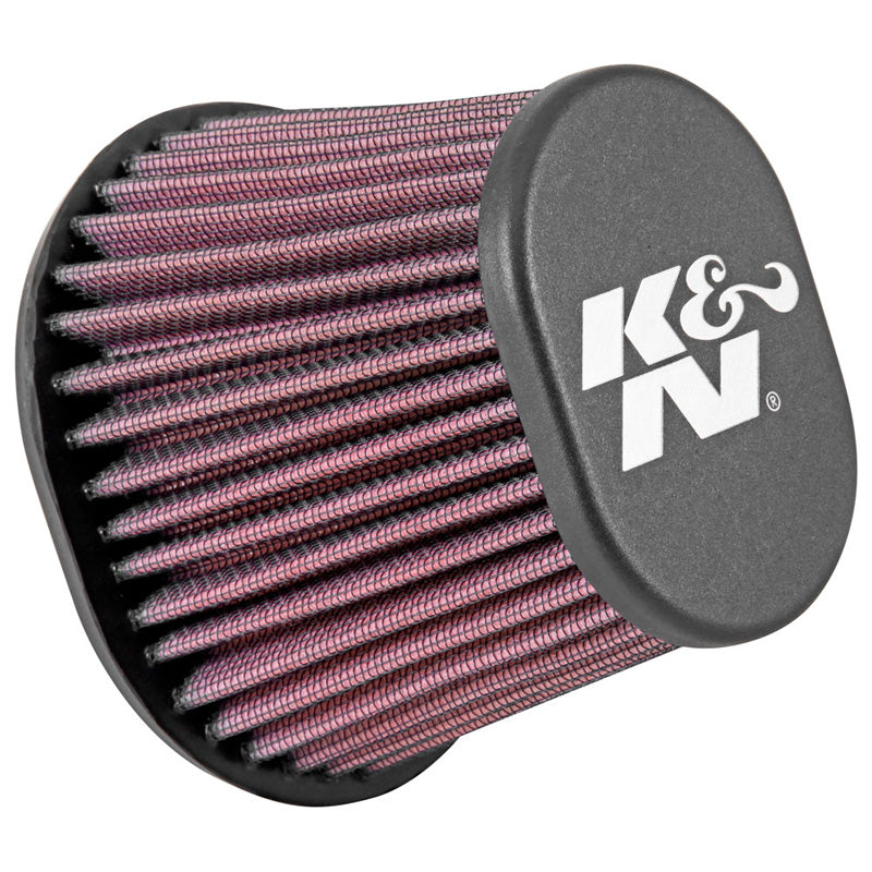 Uniwersalny owalny/stożkowy filtr powietrza K&N, kołnierz 62mm, podstawa 114mm x 95mm, góra 76mm x 51mm, wysokość 102mm (RE-0961)
