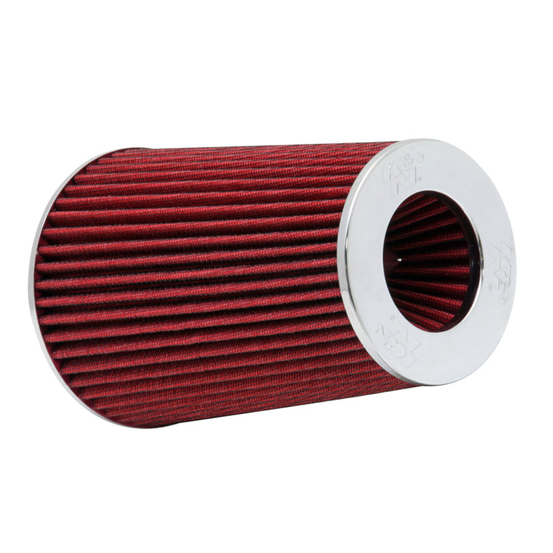 Filtro aria universale K&N serie RG con 3 diametri di installazione Rosso (RG-1002RD) Tipo 2