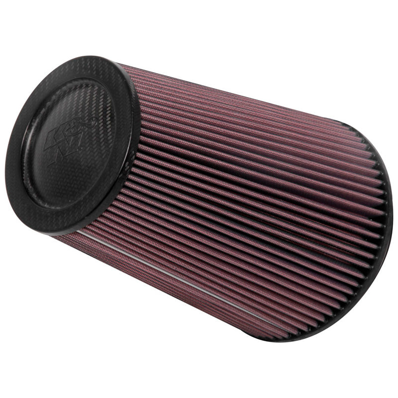 Filtro aria universale K&N - sommità in fibra di carbonio - attacco da 152mm, base 190mm, sommità 127mm, altezza 254mm (RP-3280)