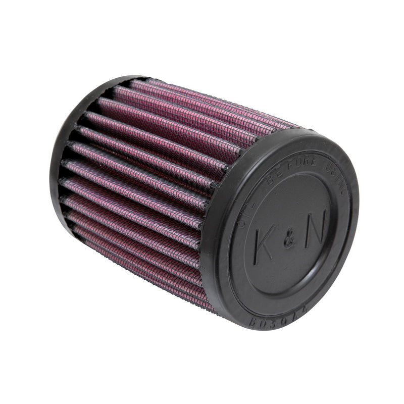 Filtro aria rotondo universale K&N 43mm attacco, 76mm diametro esterno, 102mm altezza (RU-0200)