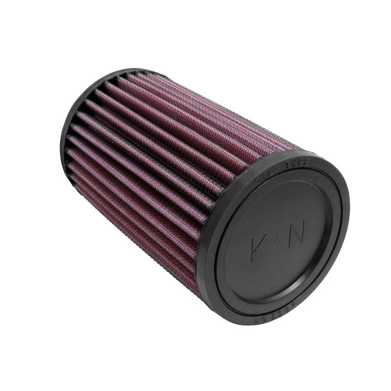 K&N Filtro aria rotondo universale, flangia da 62mm, diametro esterno 89mm, altezza 152mm (RU-0820)
