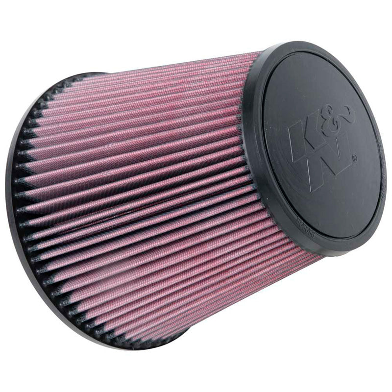 Filtro aria conico universale K&N 98mm attacco, 190mm base, 127mm parte superiore, 178mm altezza (RU-1029)
