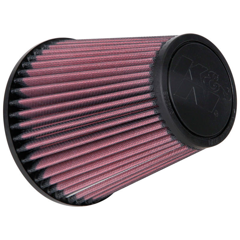 K&N Filtro aria conico universale, flangia da 89mm, angolo di 10 gradi, base da 146mm, parte superiore da 89mm, altezza da 152mm (RU-1035)