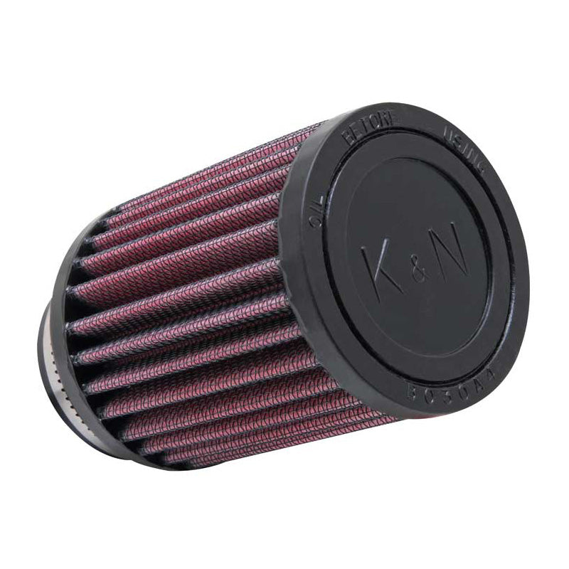 K&N Uniwersalny okrągły filtr powietrza 48mm kołnierz, kąt 10 stopni, 76mm średnica zewnętrzna, 102mm wysokość (RU-1280)