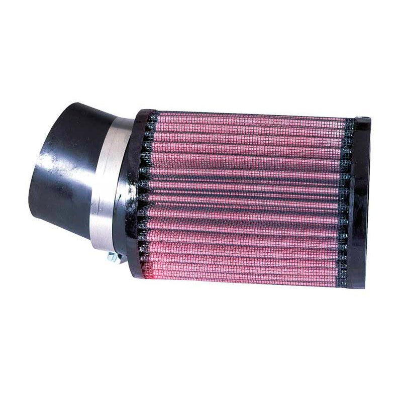 K&N univerzální kulatý vzduchový filtr 62mm příruba, úhel 20 stupňů, 95mm vnější průměr, 127mm výška (RU-1760)