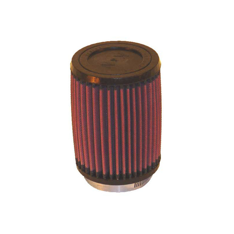 Filtro aria universale rotondo K&N 73mm flangia, 102mm diametro esterno, 137mm altezza (RU-2410)