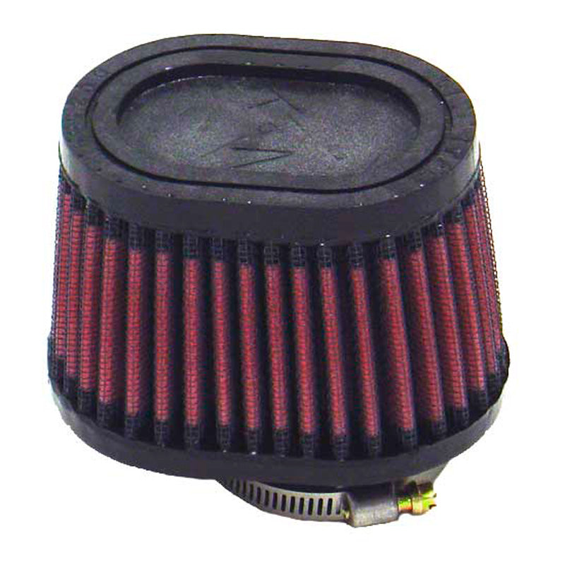 K&N univerzální oválný/kuželový vzduchový filtr 44mm odsazená příruba, 102mm základna, 89mm vrchol, 70mm výška (RU-2450)