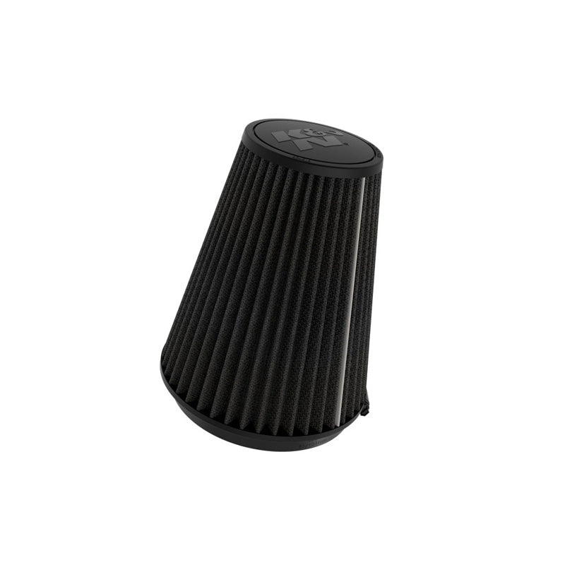 Filtro aria universale conico Dryflow nero K&N 152mm flangia, 191mm base, 114mm parte superiore, 229mm altezza (RU-3115HBK)