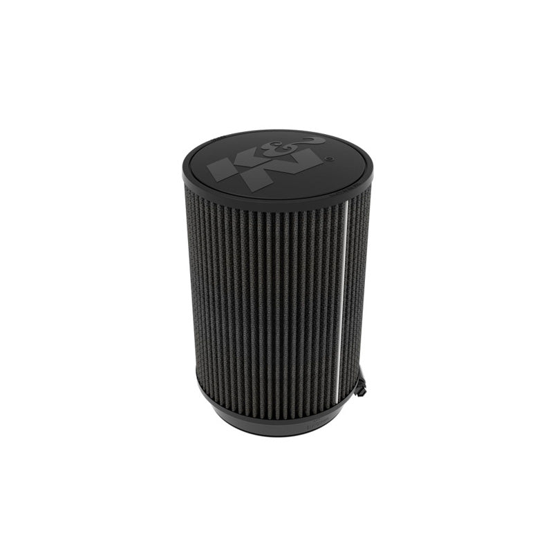 Filtro aria universale rotondo Dryflow nero K&N 127mm flangia, 165mm diametro esterno, 229mm altezza (RU-3127HBK)