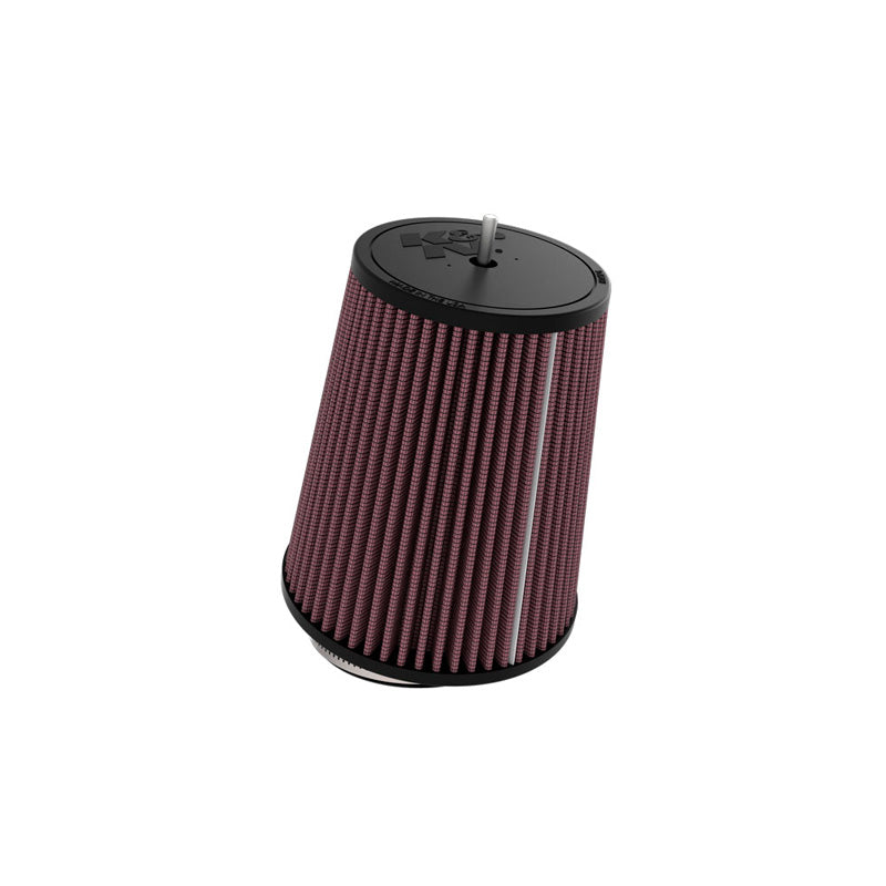 K&N Filtro aria conico universale 89mm flangia, angolo di 10 degree, 146mm base, 127mm parte superiore con perno, 178mm altezza (RU-3520)