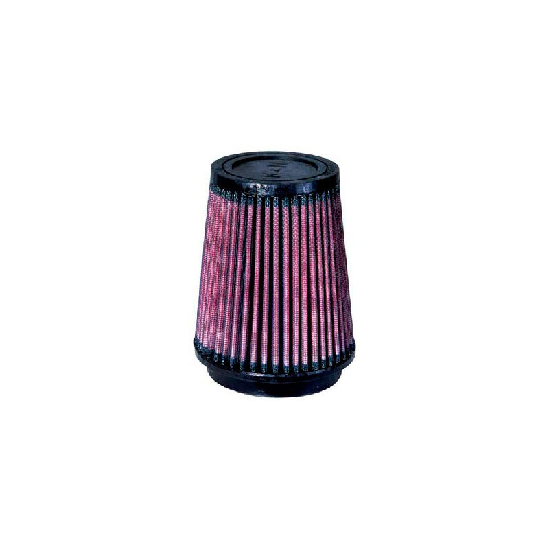K&N Filtro aria conico universale 89mm flangia, 117mm base, 89mm parte superiore, 140mm altezza (RU-3550)