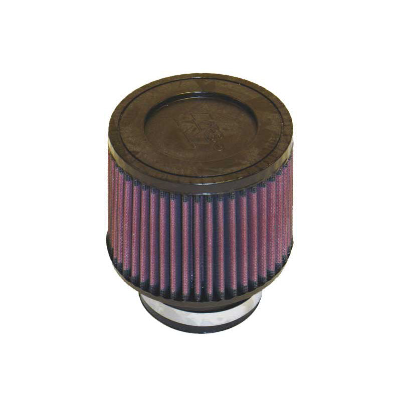 K&N Filtro aria conico universale 76mm flangia, 127mm base, 117mm parte superiore, 102mm altezza (RU-3700)