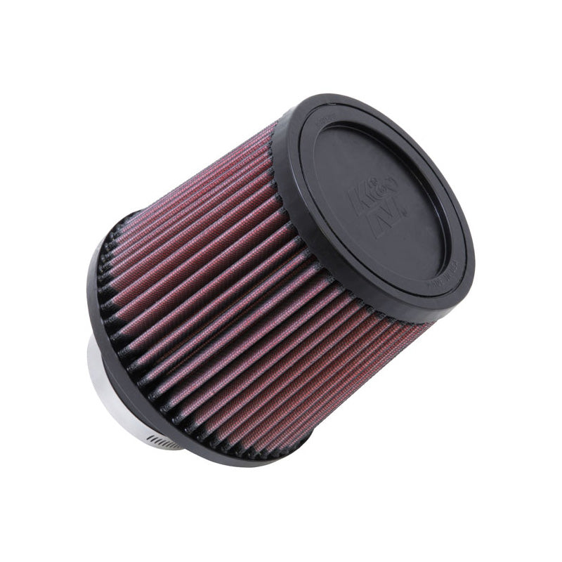 K&N Filtro aria conico universale 76mm flangia, 152mm base, 127mm parte superiore, 141mm altezza (RU-4990)