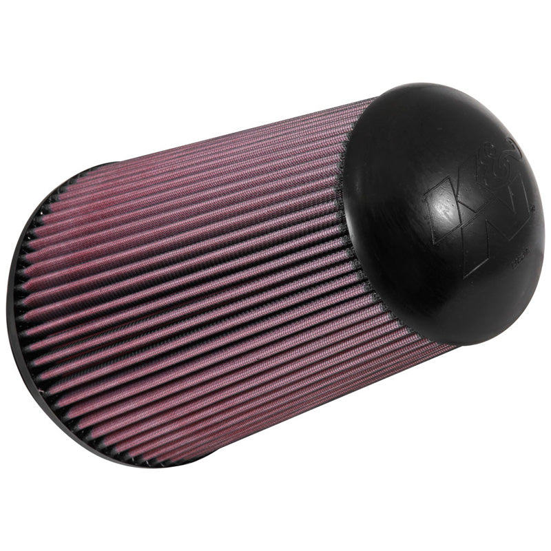 K&N Uniwersalny stożkowy filtr powietrza, kołnierz 100 mm, podstawa 140 mm, góra 114 mm, wysokość 113 mm (RU-5059)