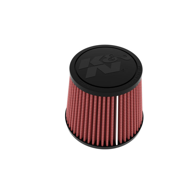 Filtro aria universale ovale/conico K&N, flangia da 60mm, base 113mm x 132mm, parte superiore 84mm x 89mm, altezza 112mm (RU-70032)